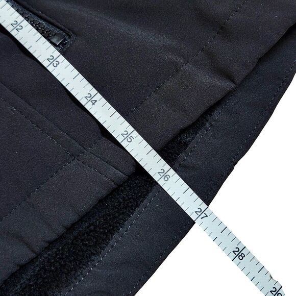 Free Country Aeris II Super Softshell Jacket Faux Shearling Lined Black XL - Picture 15 of 15